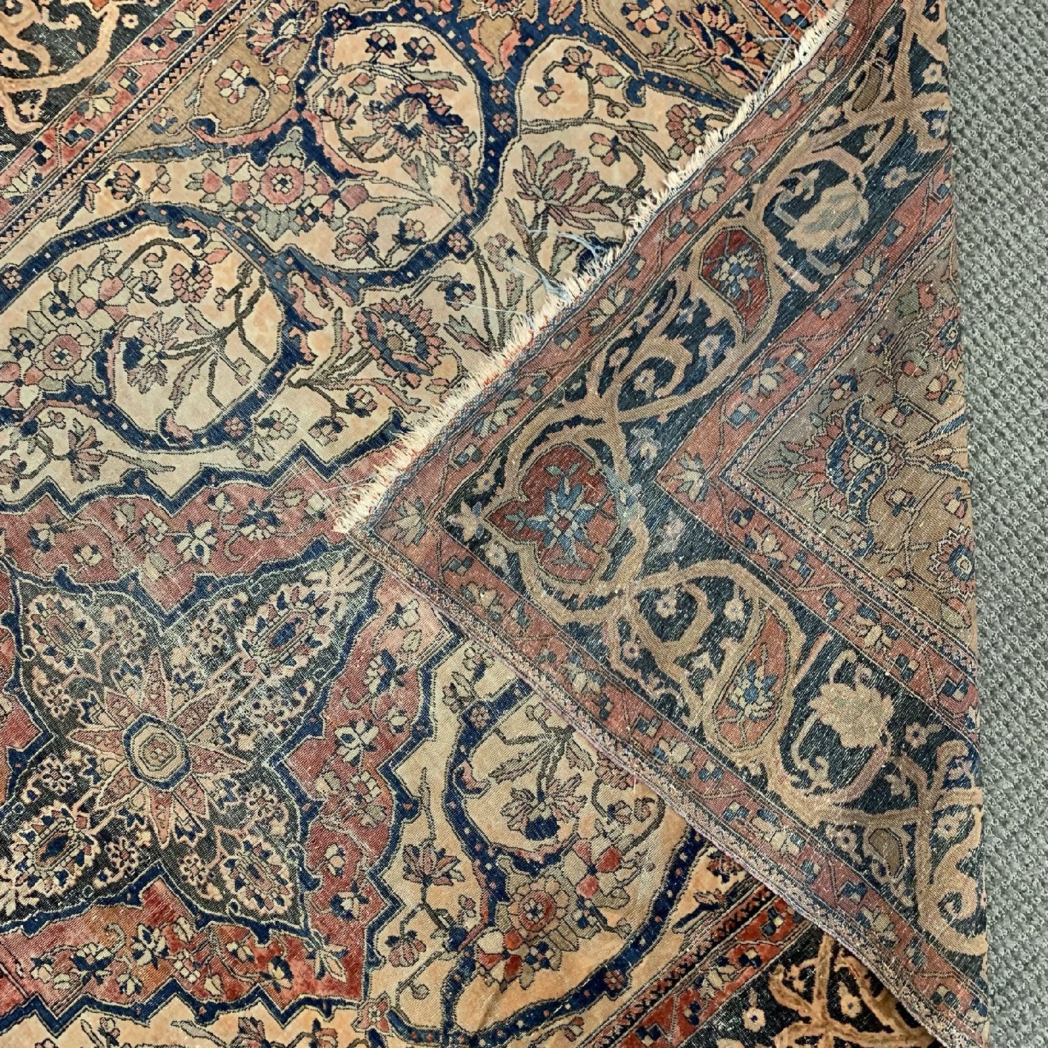 Antique Kashan Rug Auction Number 3705T Lot Number 1999 | Skinner